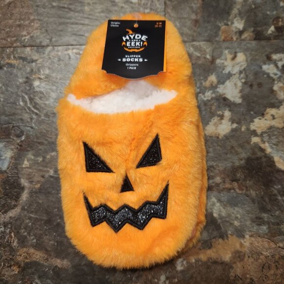 Hyde and Eek Halloween Womens Slipper Socks - Size 5-7 - NWT - Picture 1 of 3